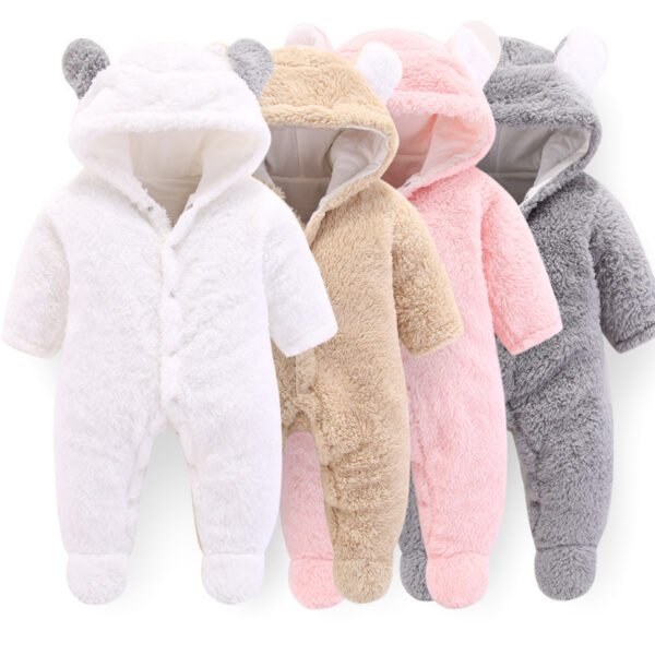 CuddleNest – Newborn Baby Cotton Jumpsuit Romper