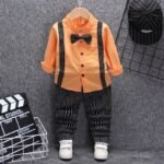 PlayfulCharm – Boys' Two-Piece Bib Outfit - Image 6