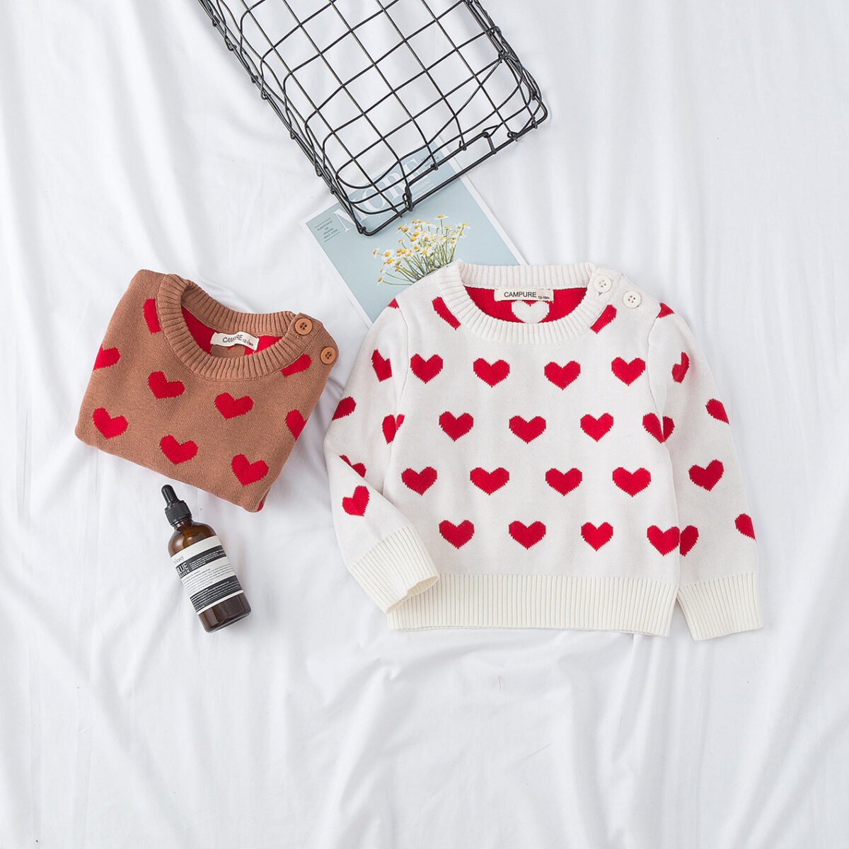 CozyKnit – Kids' Woolen Cardigan Sweater - Image 7