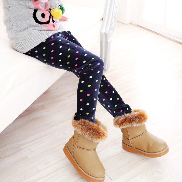CozyCharm – Girls' Warm Leggings