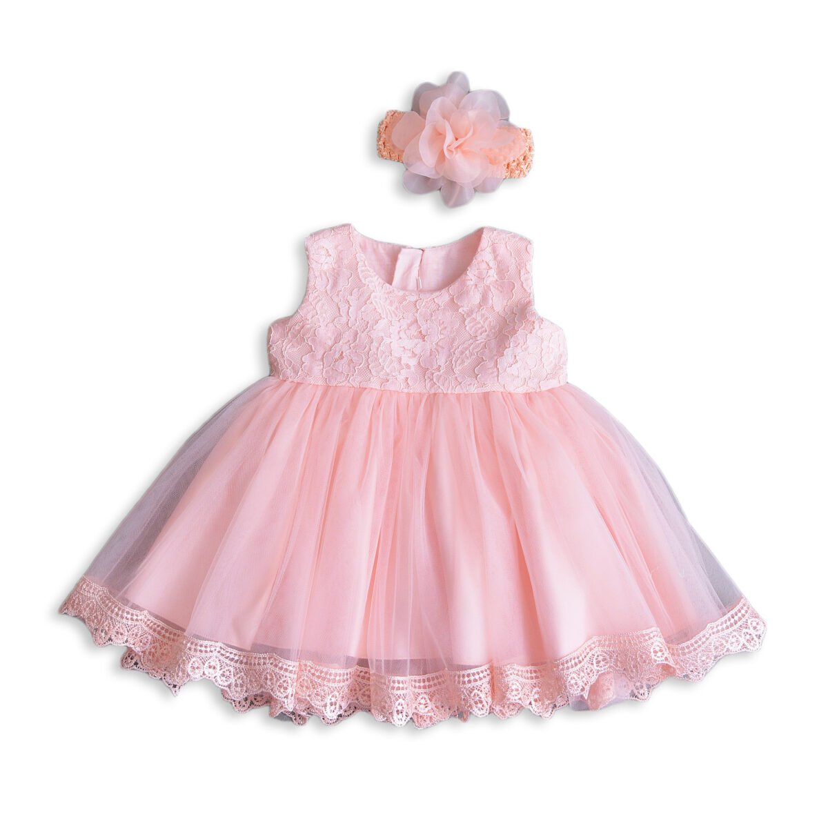 LunaBloom – Baby Girl Full Moon Princess Dress - Image 2