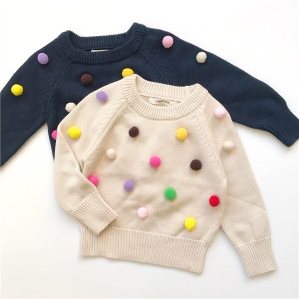 CozyKnit – Kids' Woolen Cardigan Sweater