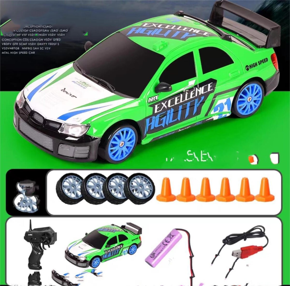 DriftMaster – 4WD RC High-Speed Drift Racing Car - Image 10