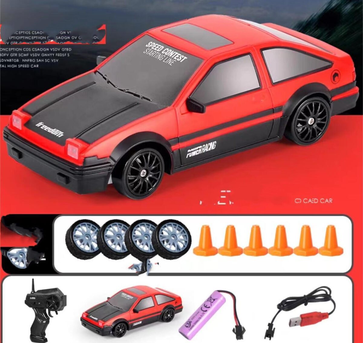 DriftMaster – 4WD RC High-Speed Drift Racing Car - Image 2