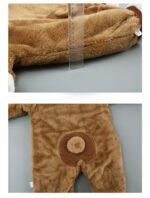 SnuggleBear – Baby Cotton Hooded Onesie - Image 6