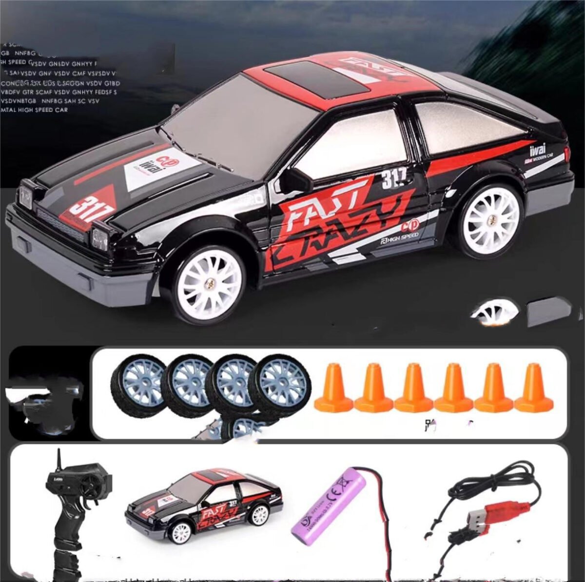DriftMaster – 4WD RC High-Speed Drift Racing Car - Image 7