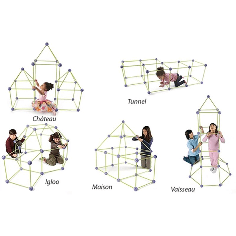 Buildit- Kids Fortress Building Kit - Image 9
