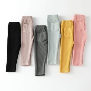 ComfyThreads – Soft & Stylish Threaded Leggings for Kids