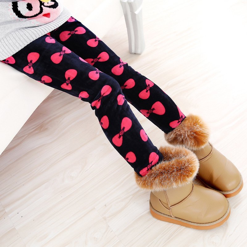 CozyCharm – Girls' Warm Leggings - Image 10