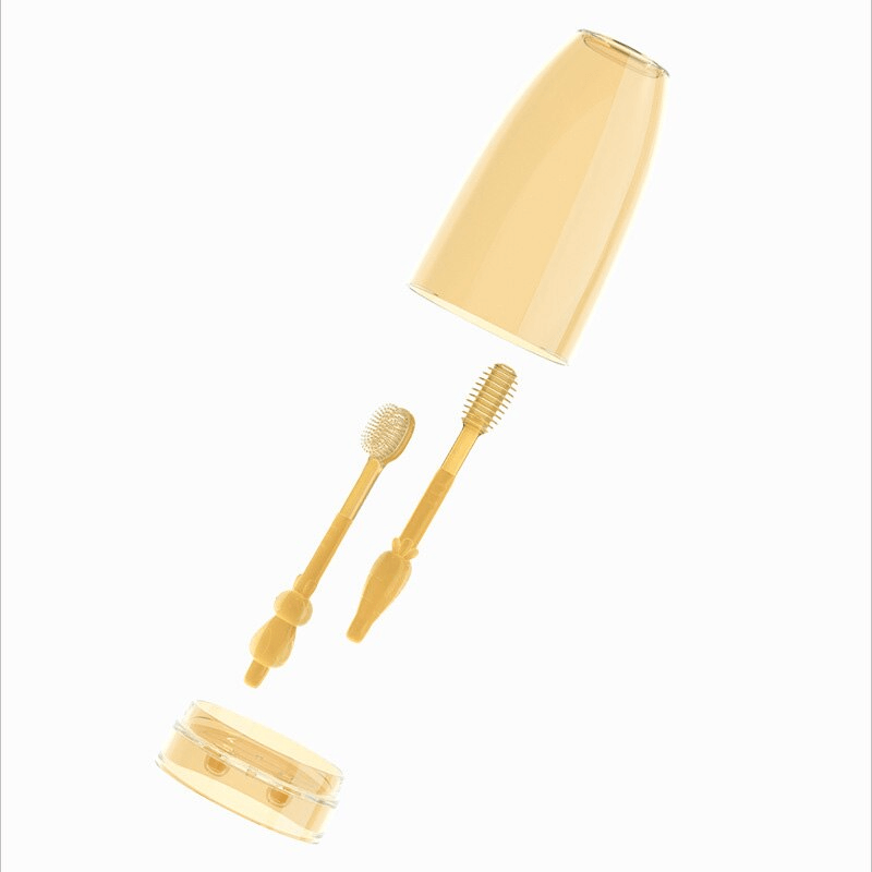 SiliBrush – Durable Safe Baby Teeth Cleaners Training Toothbrushes - Image 2