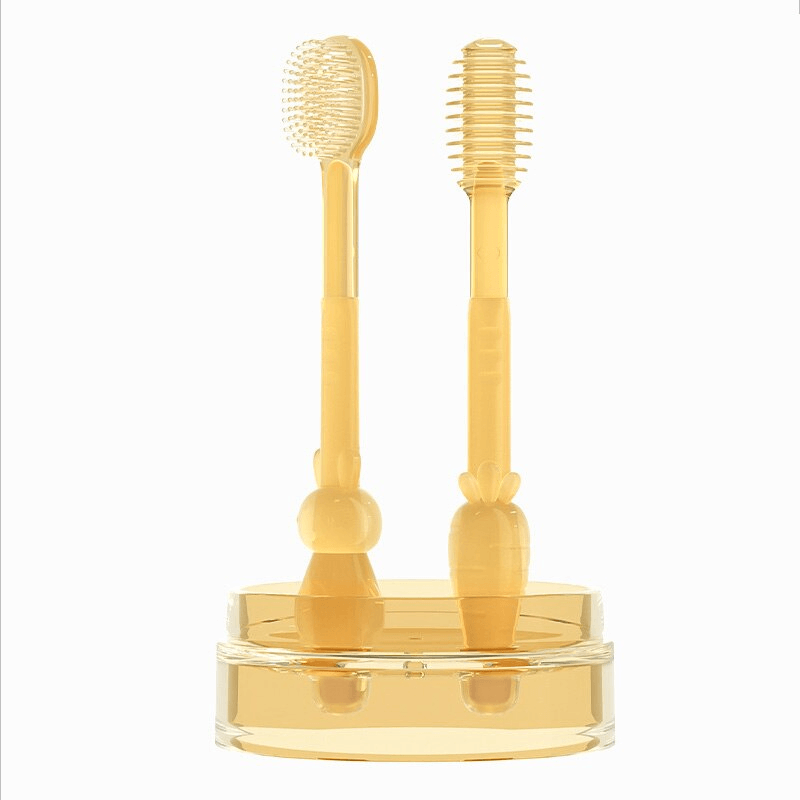 SiliBrush – Durable Safe Baby Teeth Cleaners Training Toothbrushes - Image 3