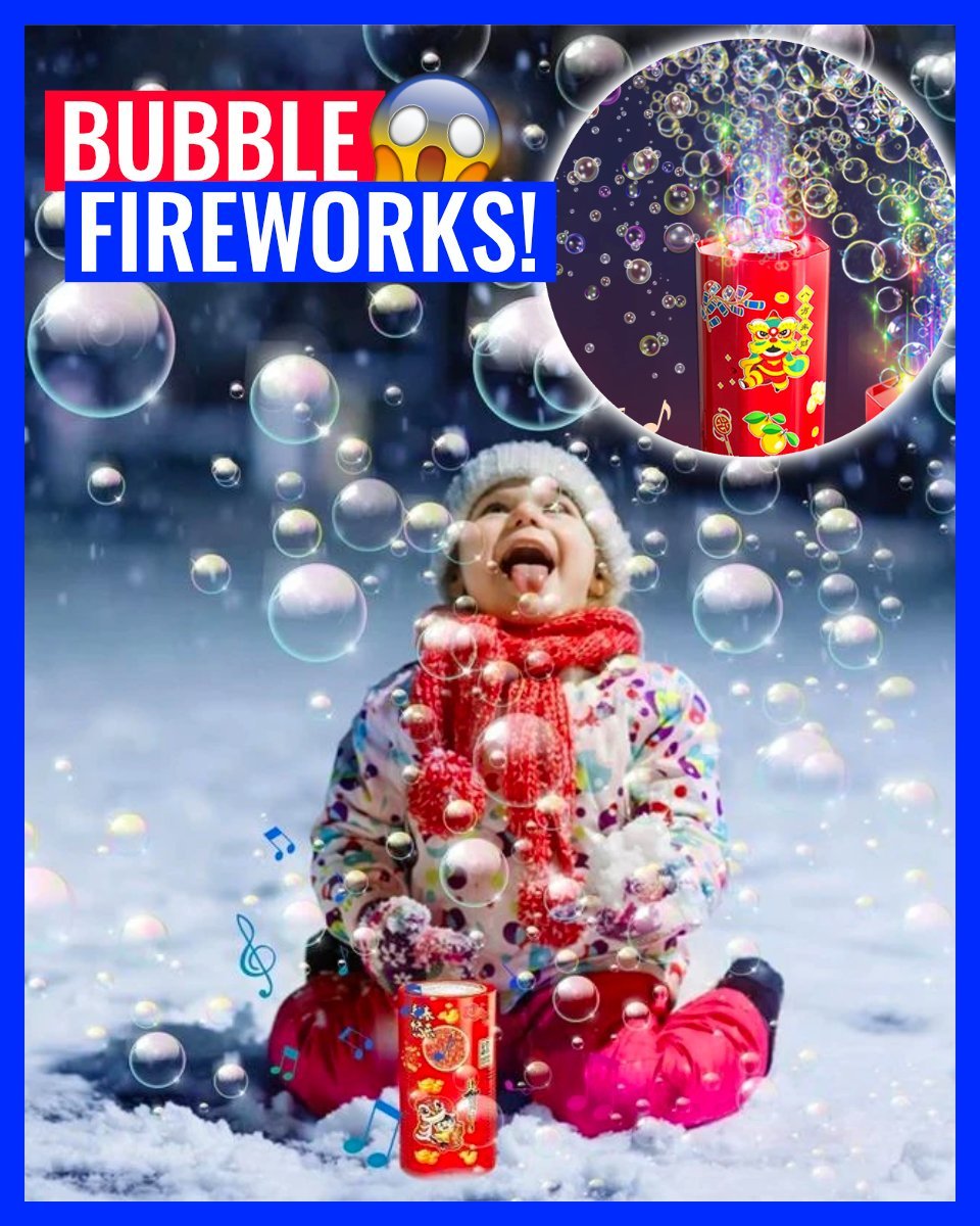 BubbleSwarm – Firework Bubble Machine