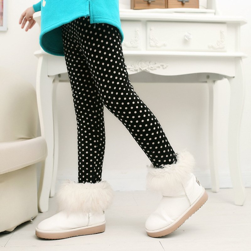 CozyCharm – Girls' Warm Leggings - Image 5
