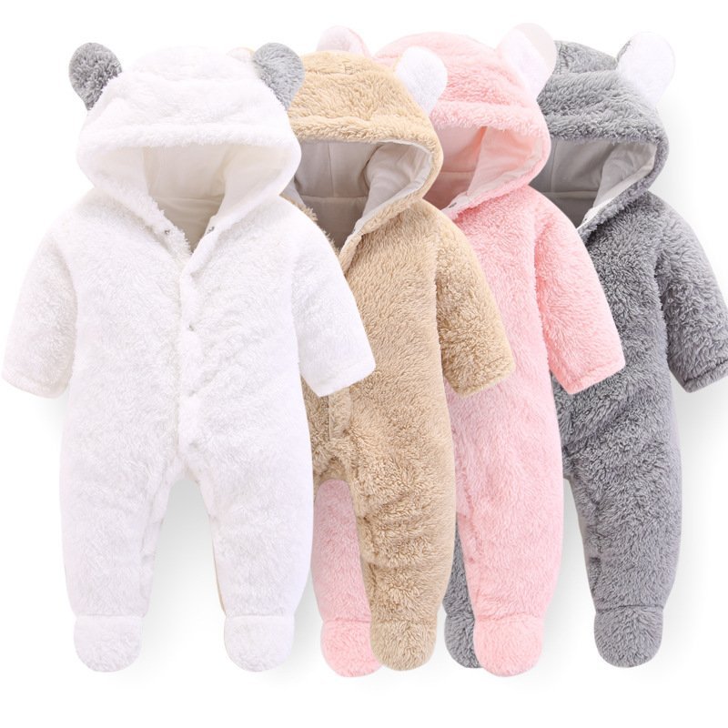 CuddleNest – Newborn Baby Cotton Jumpsuit Romper - Image 2